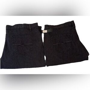 Joy Relation Women’s Jeans Size 22 Black Lot Of 2 Skinny Fit